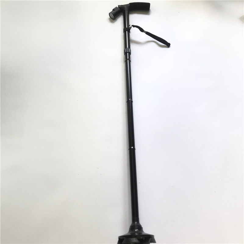 Title 3, Folding With Light Aluminum Alloy Walking Stick