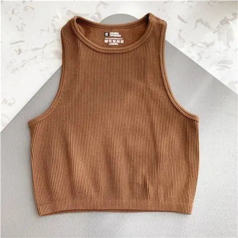 Title 6, Womens Solid Color Sleeveless Vest Summer High...