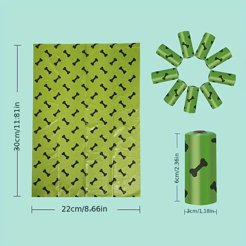Environmentally Friendly Biodegradable Pet Litter Bags Dog