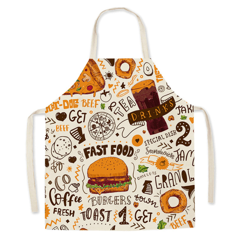 Title 4, Fashion New Cartoon Restaurant Apron