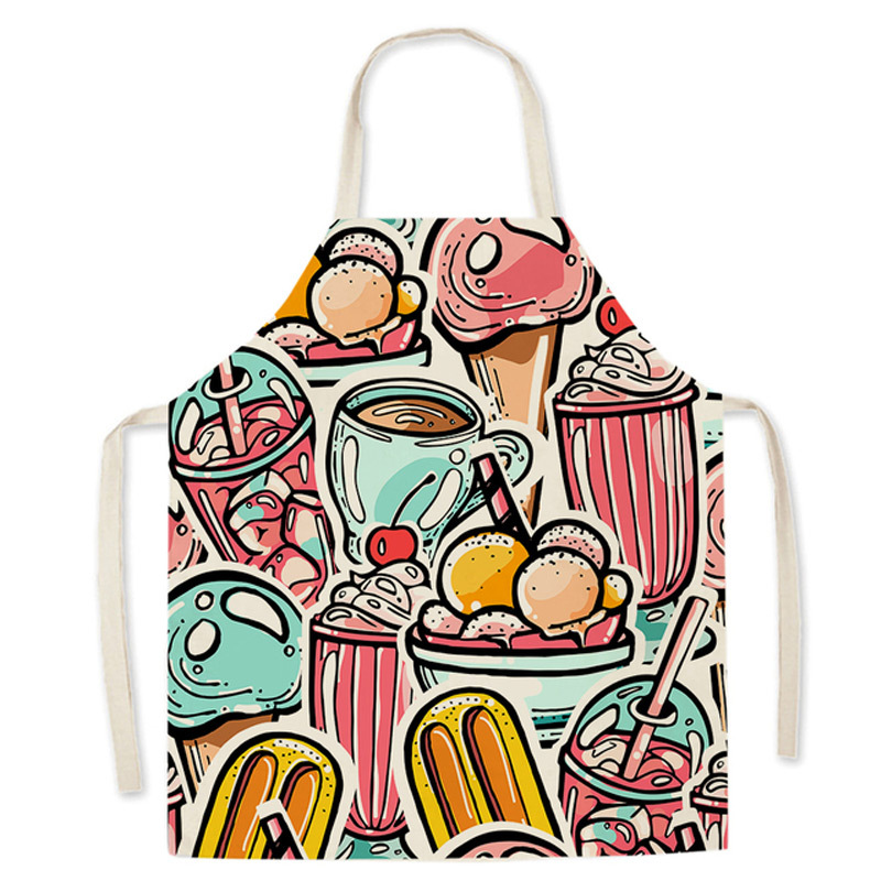 Title 6, Fashion New Cartoon Restaurant Apron