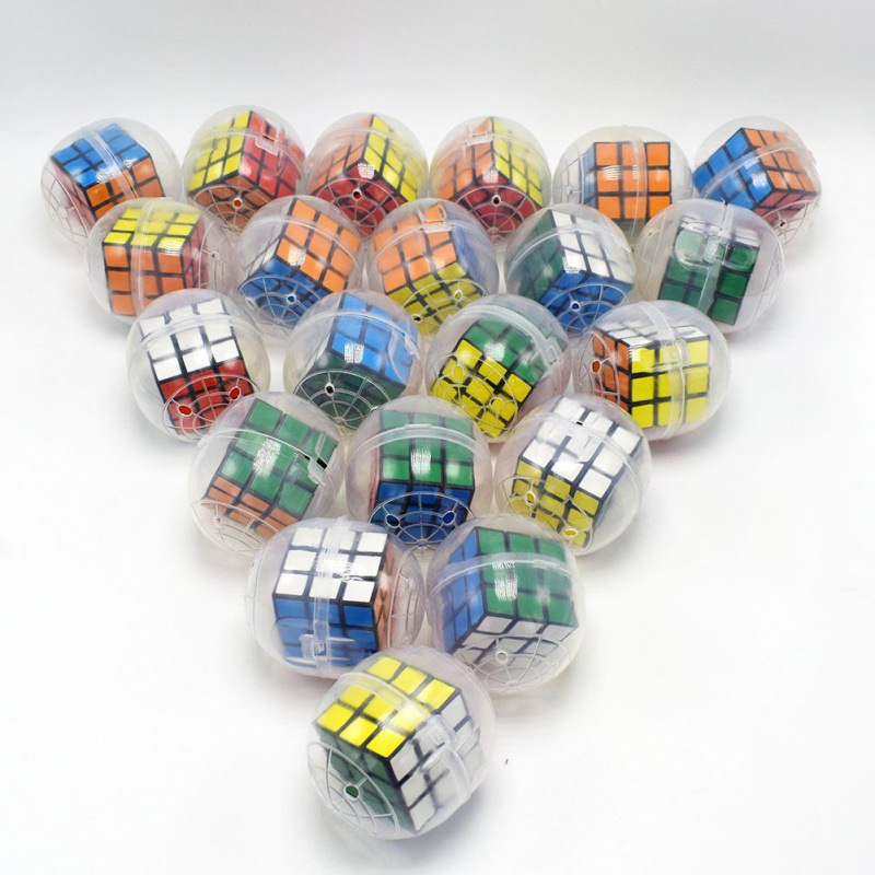 Title 4, Puzzle Egg Transparent Conjoined Ball Rubik