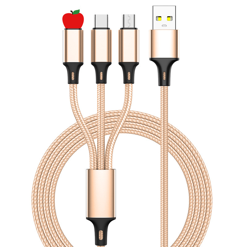 Title 6, Lengthened 2 3 M Fast Charging Three-in-one Mul...