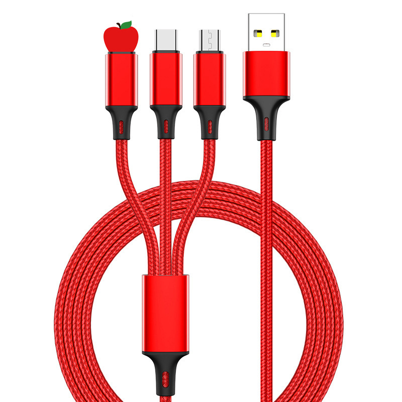 Title 8, Lengthened 2 3 M Fast Charging Three-in-one Mul...