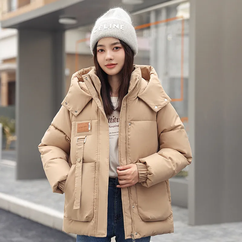Coat Bread Coat Cotton-padded Jacket - Khaki