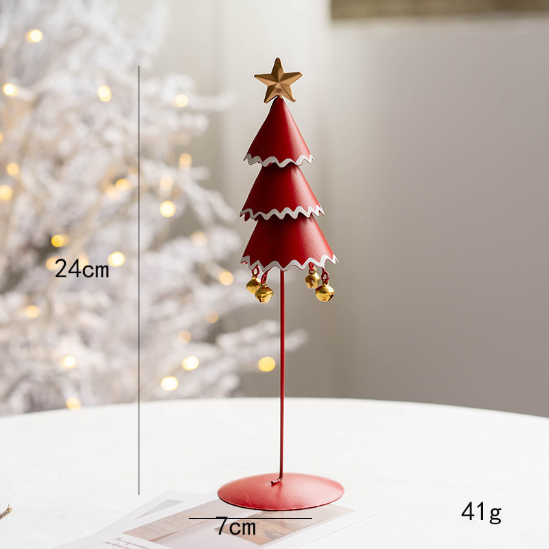 Title 1, Nordic Iron Art Christmas Tree Desktop Decoration