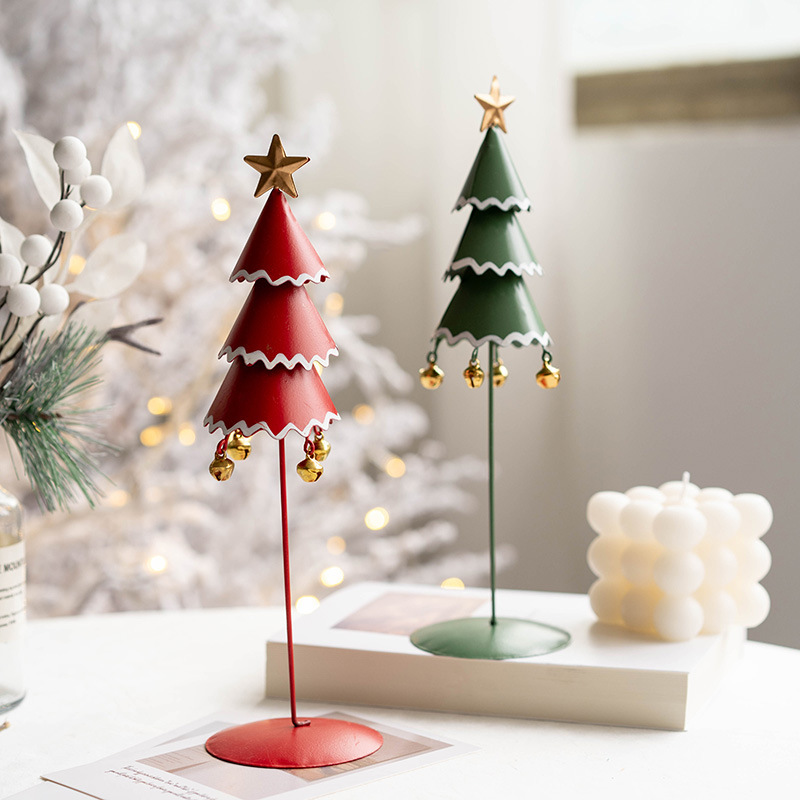 Title 4, Nordic Iron Art Christmas Tree Desktop Decoration