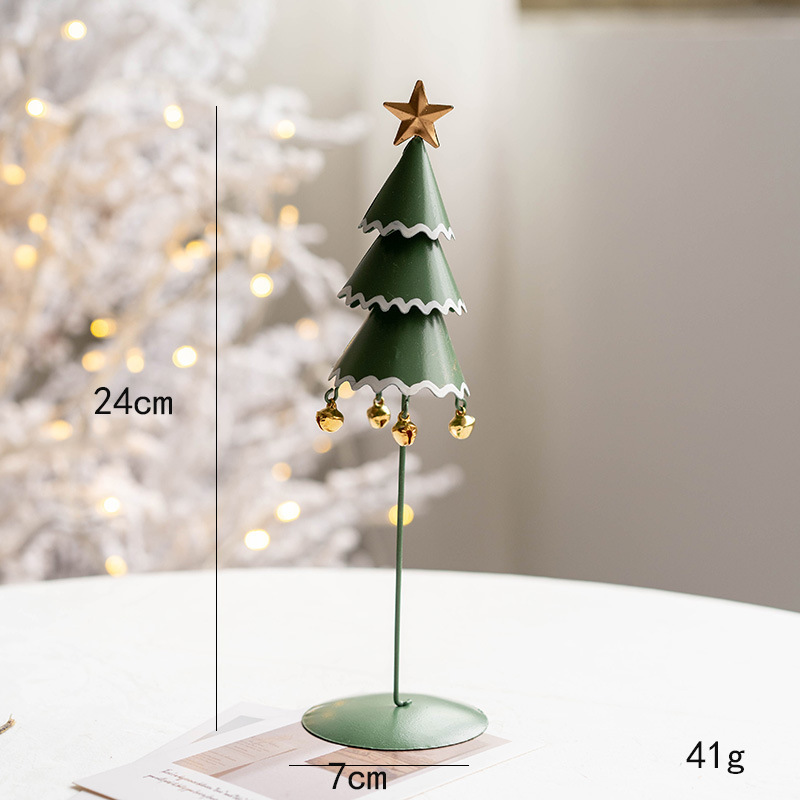 Title 6, Nordic Iron Art Christmas Tree Desktop Decoration