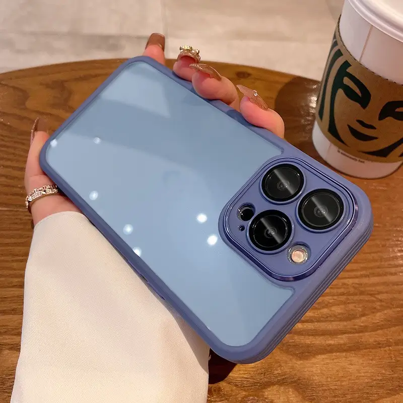 Comes With Lens Protector Transparent Protective Cover Phone Case
