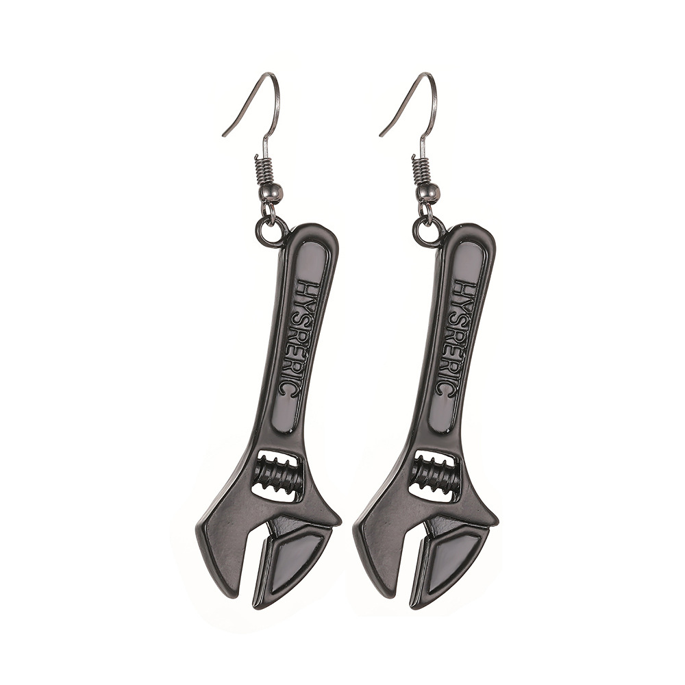 Title 6, Exaggerated And Personalized Small Wrench Earri...