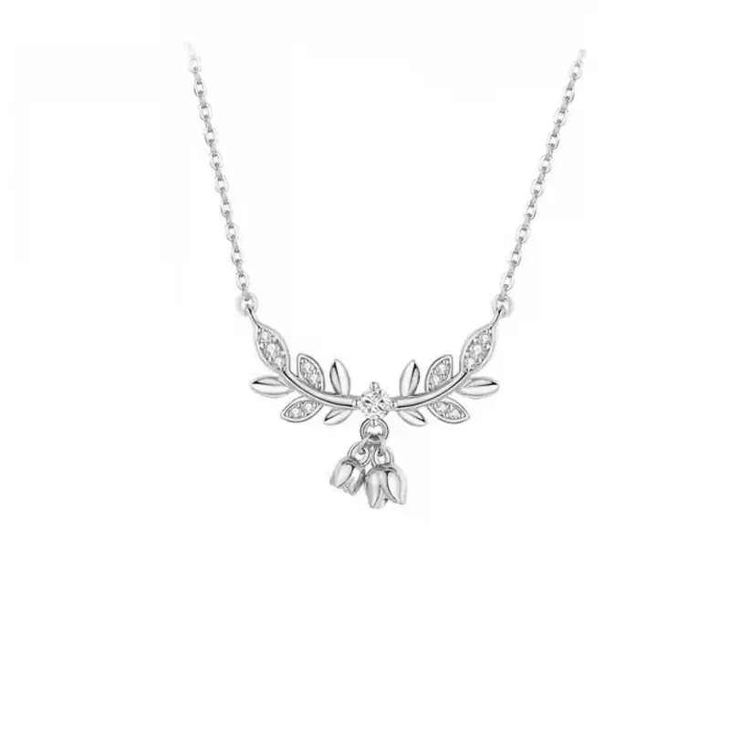 925 Sterling Silver Light Luxury Minority Valentine's Day Gift For Girlfriend Clavicle Chain