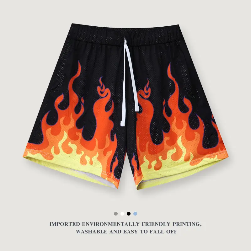 American Shorts Four-point Flame Men