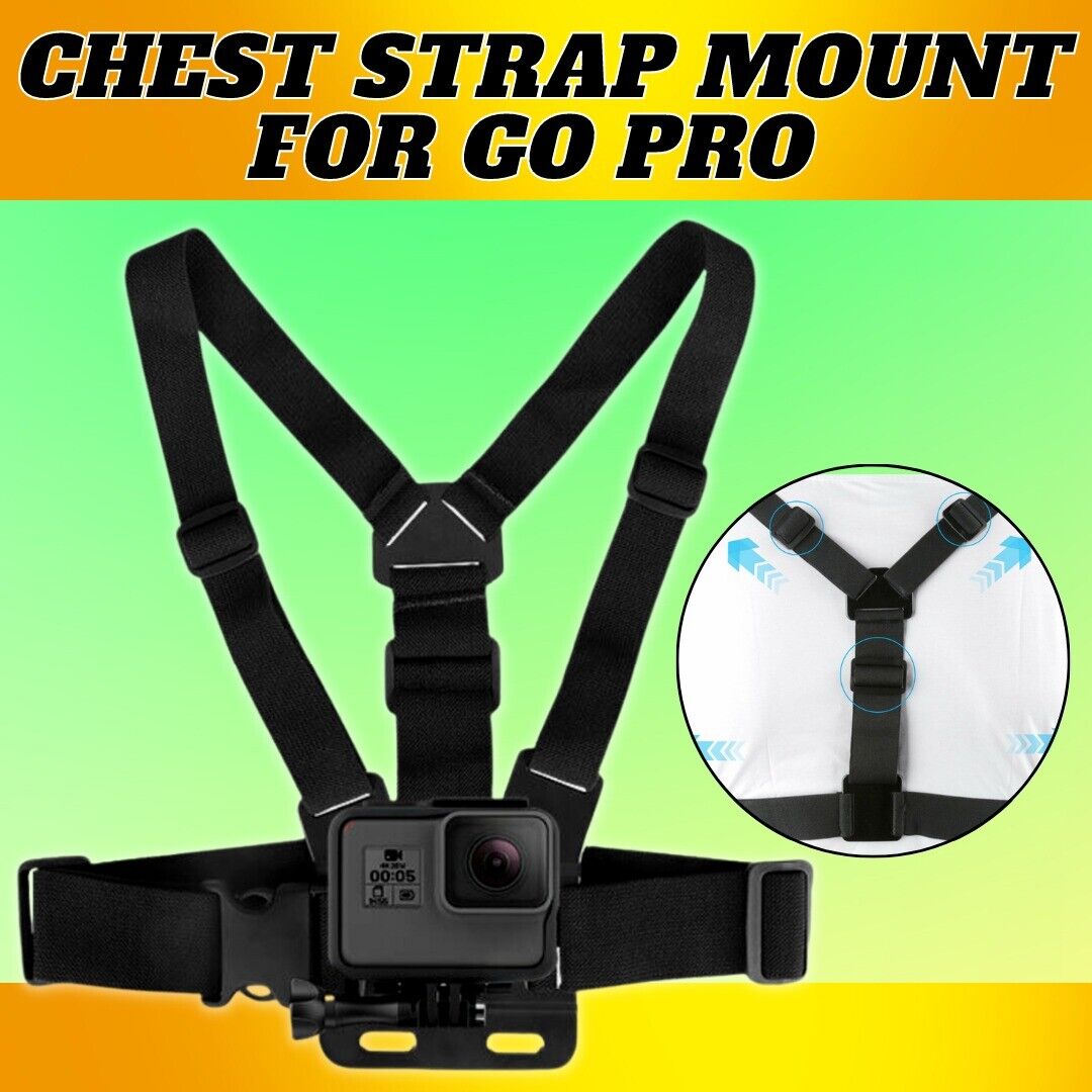 Phone Chest Harness Body Strap Mount. we ship only inside the US. USPS First Class Package. 2 Day Handling , 2-5 Day Shipping.

Chest Harness Body Strap Mount Accessories Adjustable for iPhone GoPro Android by KTATMARKETING

Wide Compatiblity: This Harnes