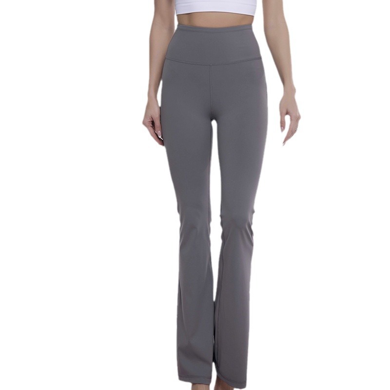 Title 4, Fleece-lined Yoga Bootleg Pants High Waist Hip ...