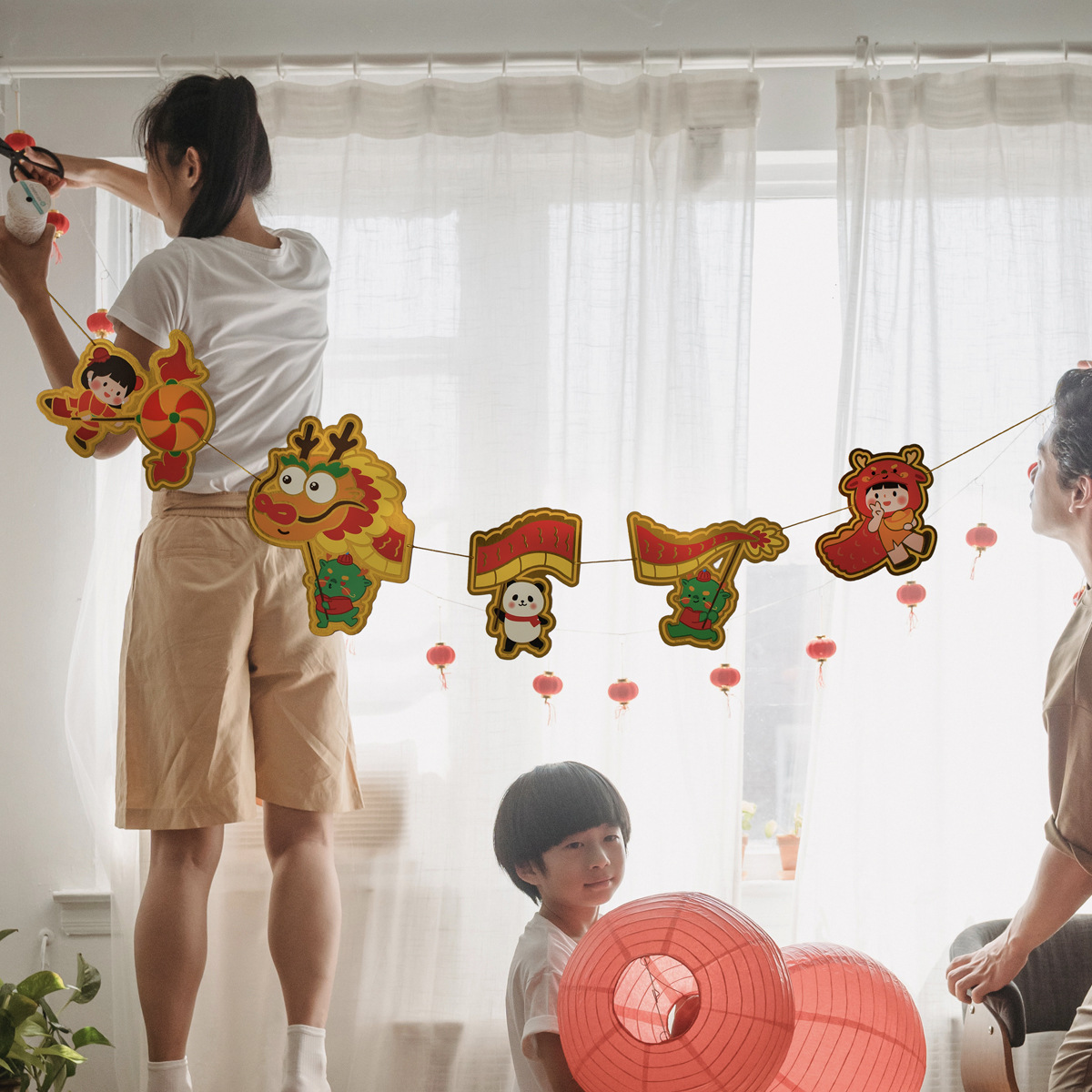 Title 1, Cute Dragon Year Hanging String U-pick Life Car...