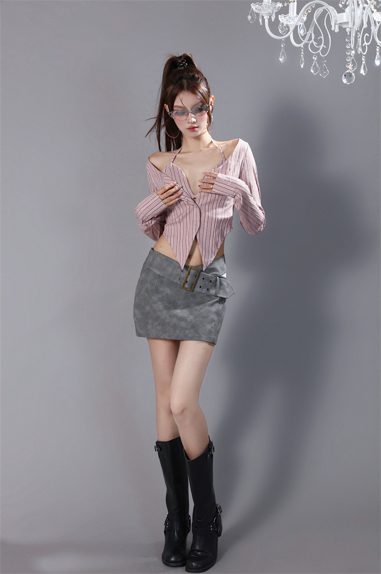 Title 9, Design Sense Niche Short Long Sleeve V-neck Hal...