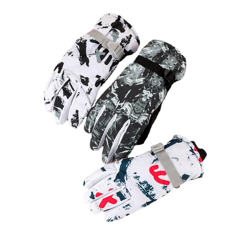 Title 5, Waterproof And Hard-wearing Non-slip Winter Gloves