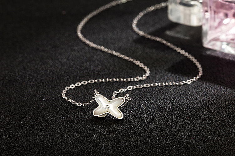 Title 2, S925 Sterling Silver Cross Necklace For Women