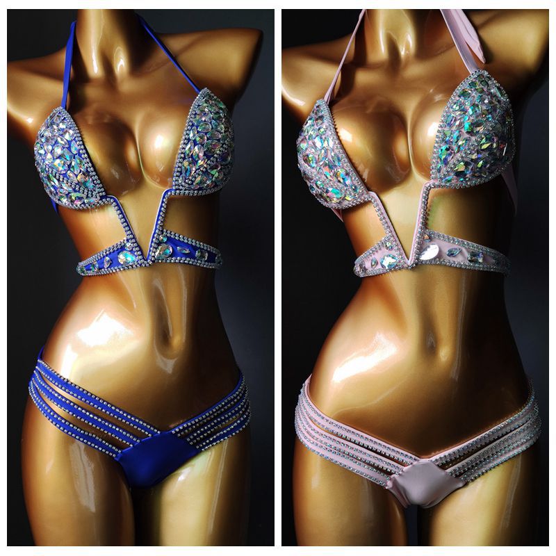 Title 3, Bikini Popular con Cadena de Diamantes Ideal pa...