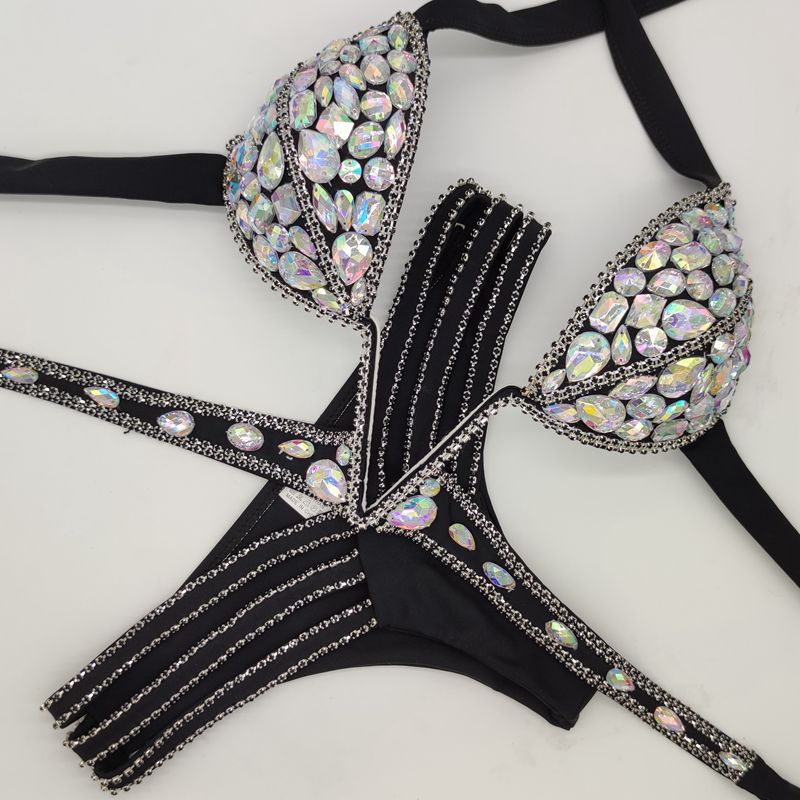 Title 4, Bikini Popular con Cadena de Diamantes Ideal pa...