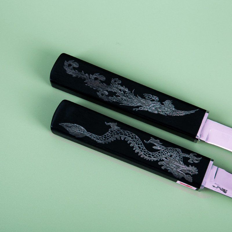 Title 2, Dragon And Phoenix Portable Fruit Knife