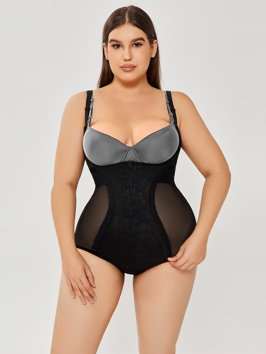 Shapewear bodysuit tummy control slim body shaper