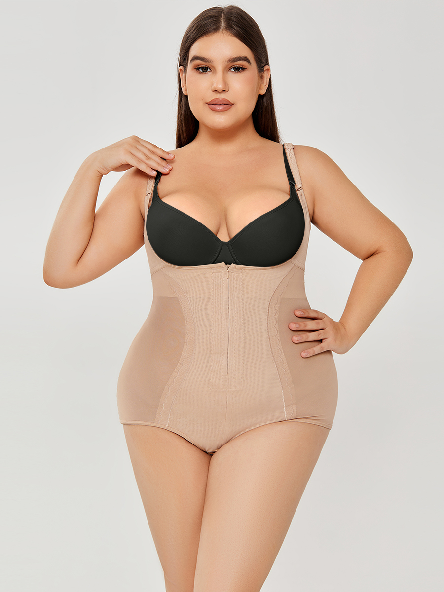 Shapewear bodysuit tummy control slim body shaper