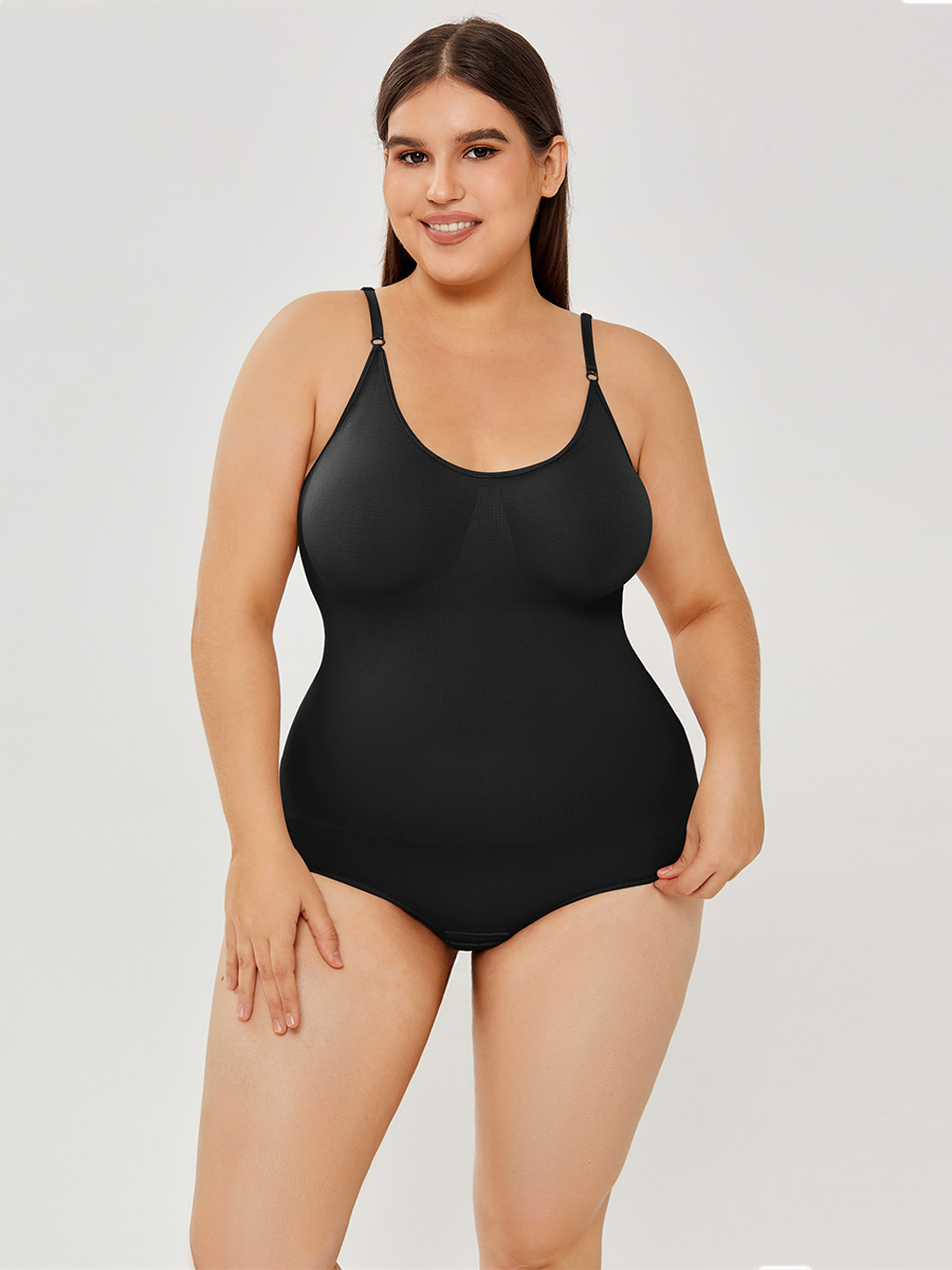 Shapewear for women tummy control full bust body shaper bodysuit.