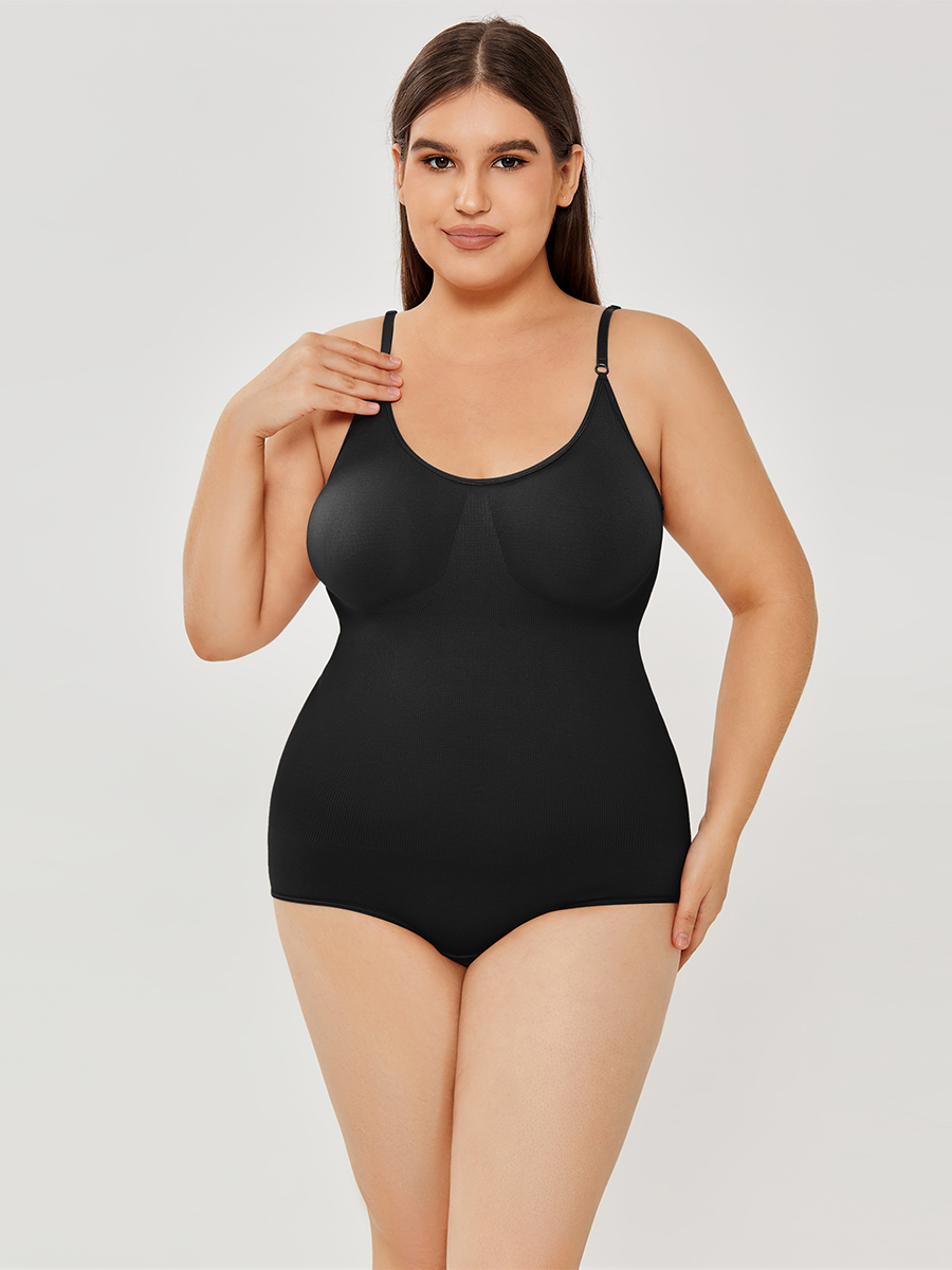 Shapewear for women tummy control full bust body shaper bodysuit.