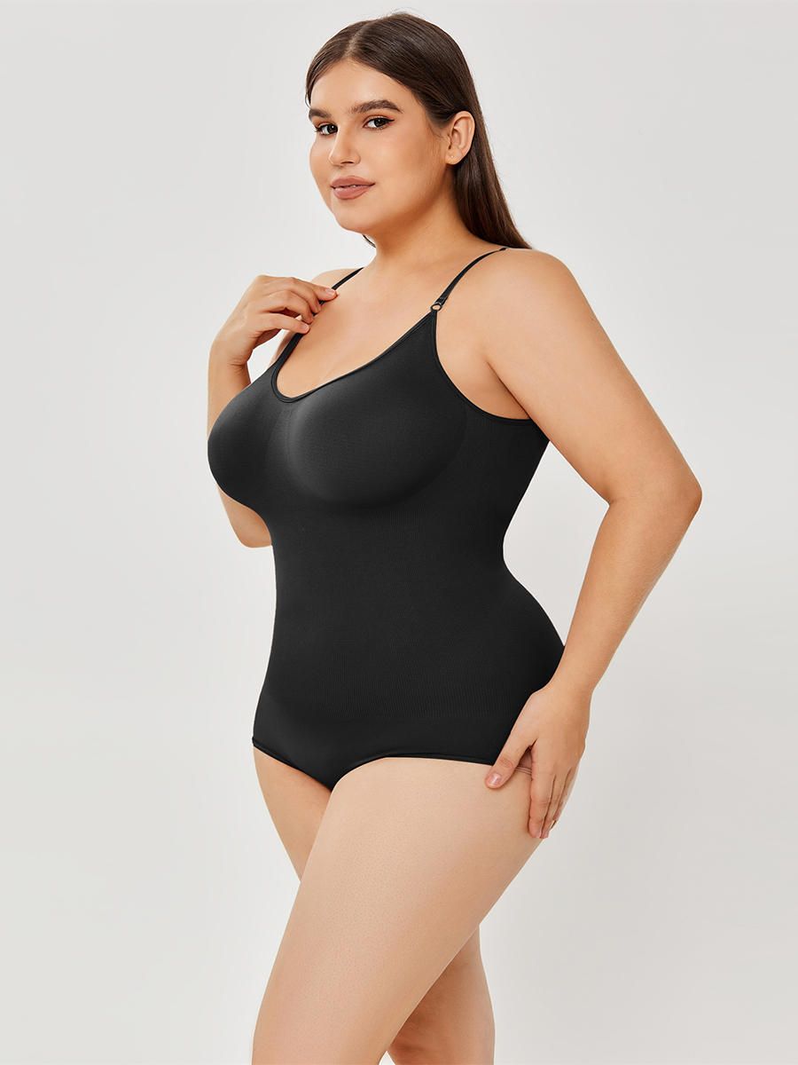 Shapewear for women tummy control full bust body shaper bodysuit.