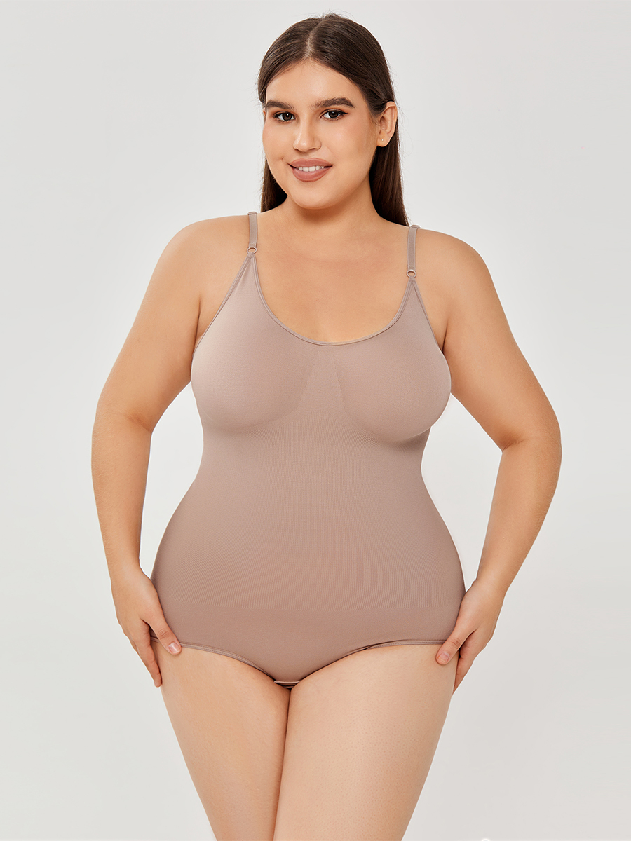 Shapewear for women tummy control full bust body shaper bodysuit.