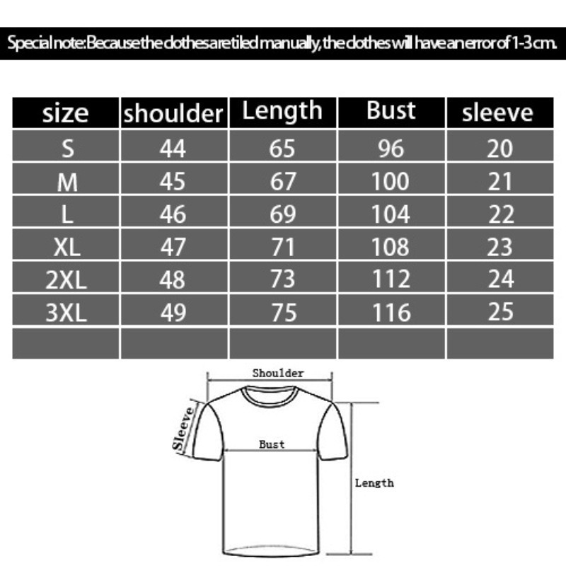 Title 1, 3D Digital Printed Casual Round Neck Short Slee...