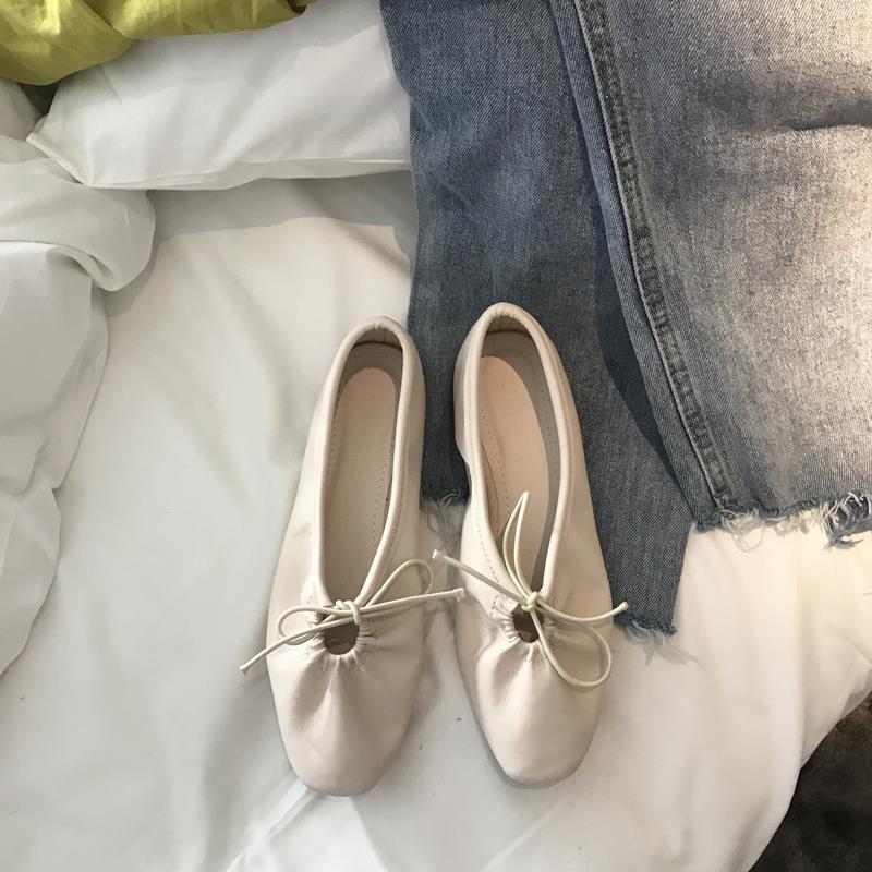 Flat All-match Soft Bottom Lace-up Shoes Women - Image 5