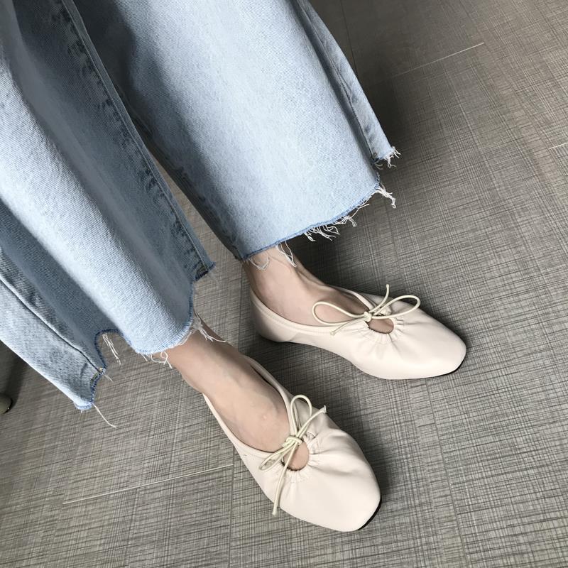 Flat All-match Soft Bottom Lace-up Shoes Women - Image 11