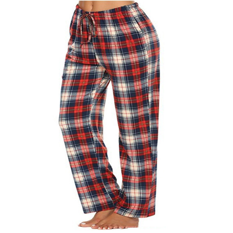 Title 2, Damen Stretch-Plaid-Freizeithose mit Taschen – ...