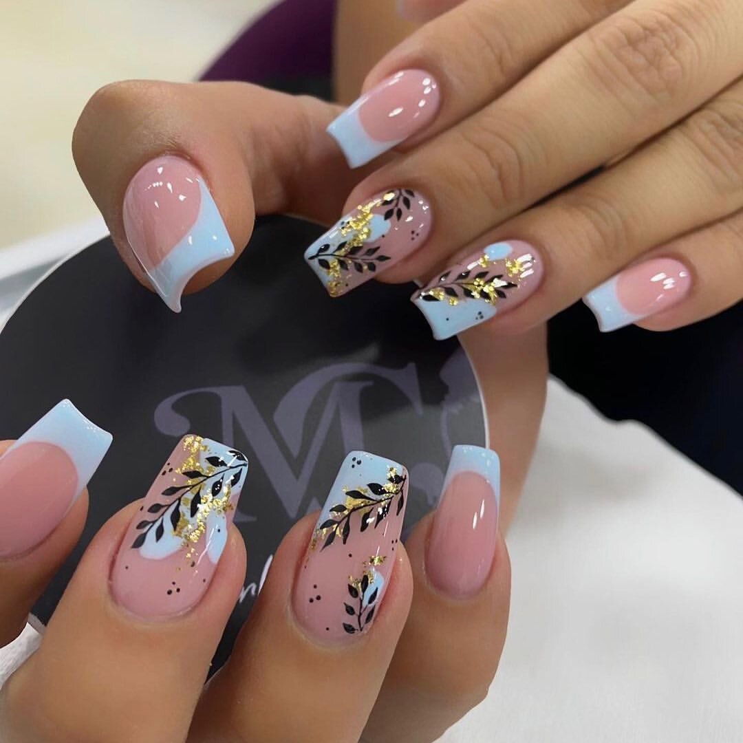 Women's Long Rhinestone Nail Stickers - Image 25