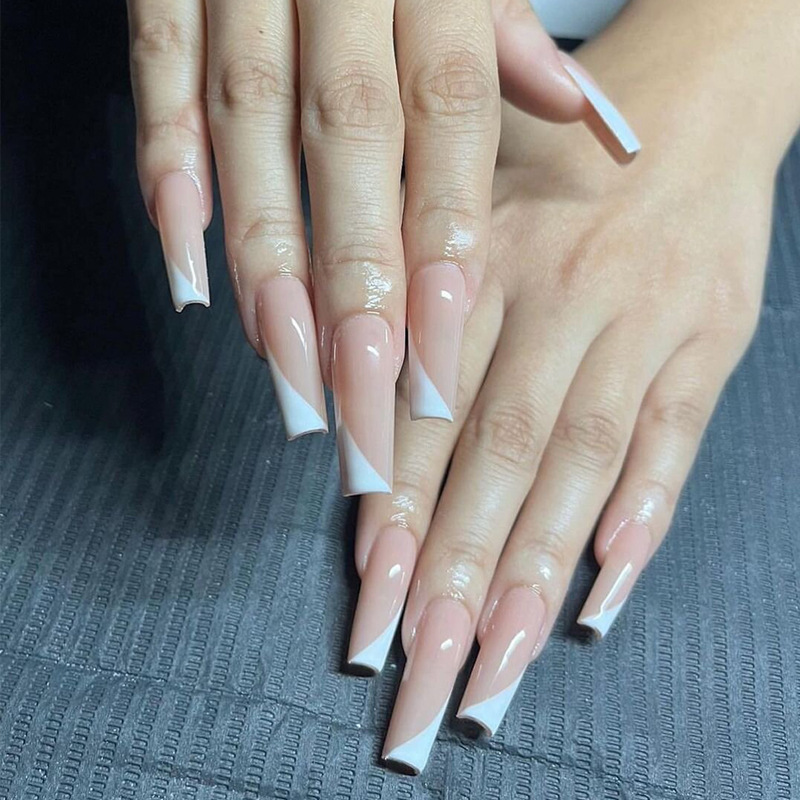 Women's Long Rhinestone Nail Stickers - Image 17