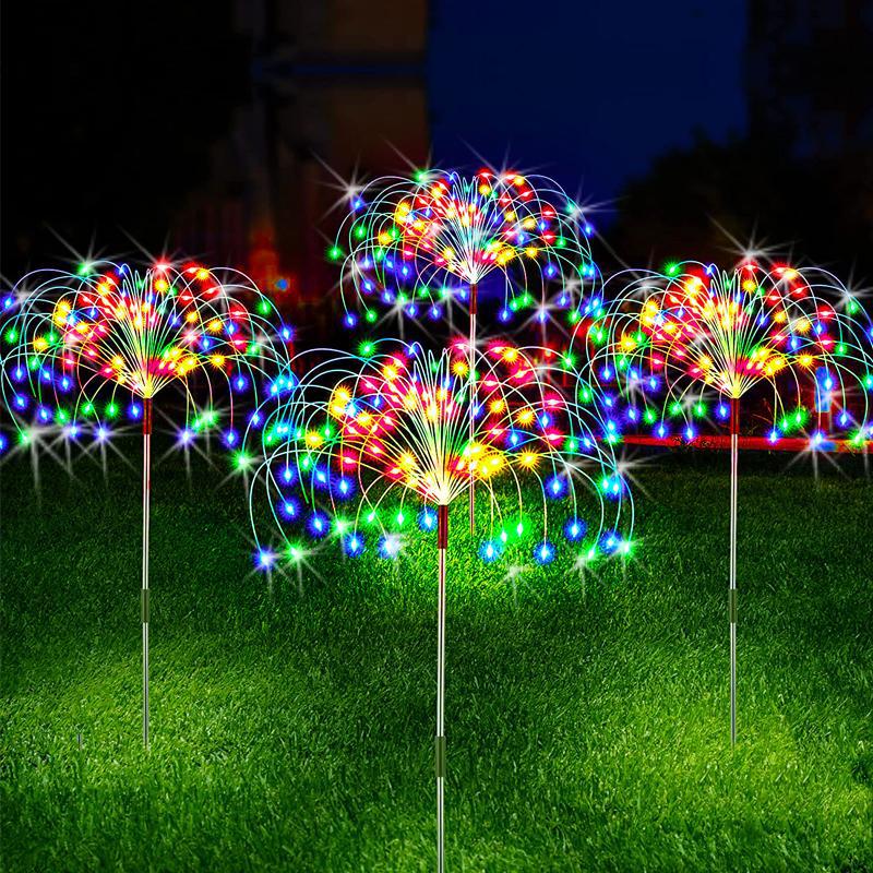 New Outdoor Solar Fireworks Lamp - Image 5