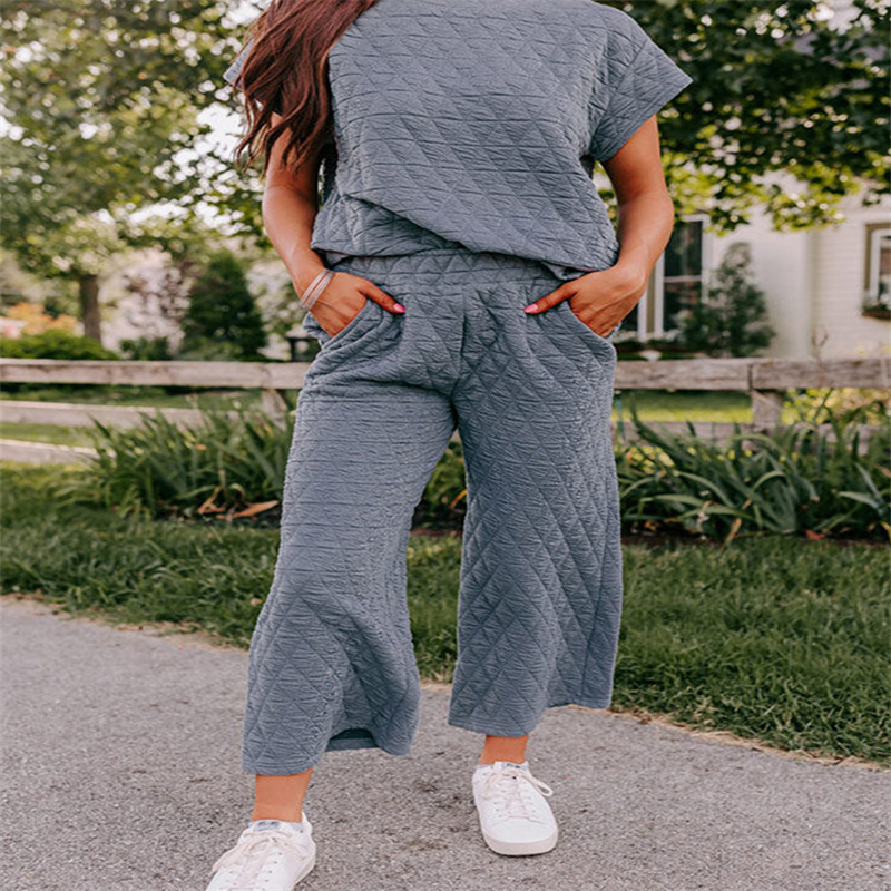 Wide-Leg Cropped Two-Piece Set, picture 7 of 10