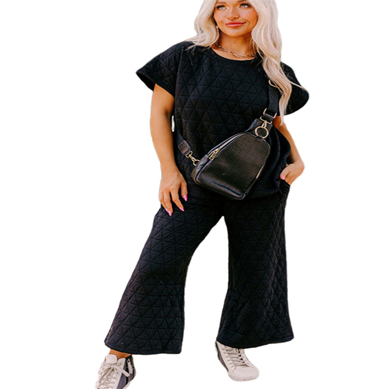 Wide-Leg Cropped Two-Piece Set, picture 4 of 10