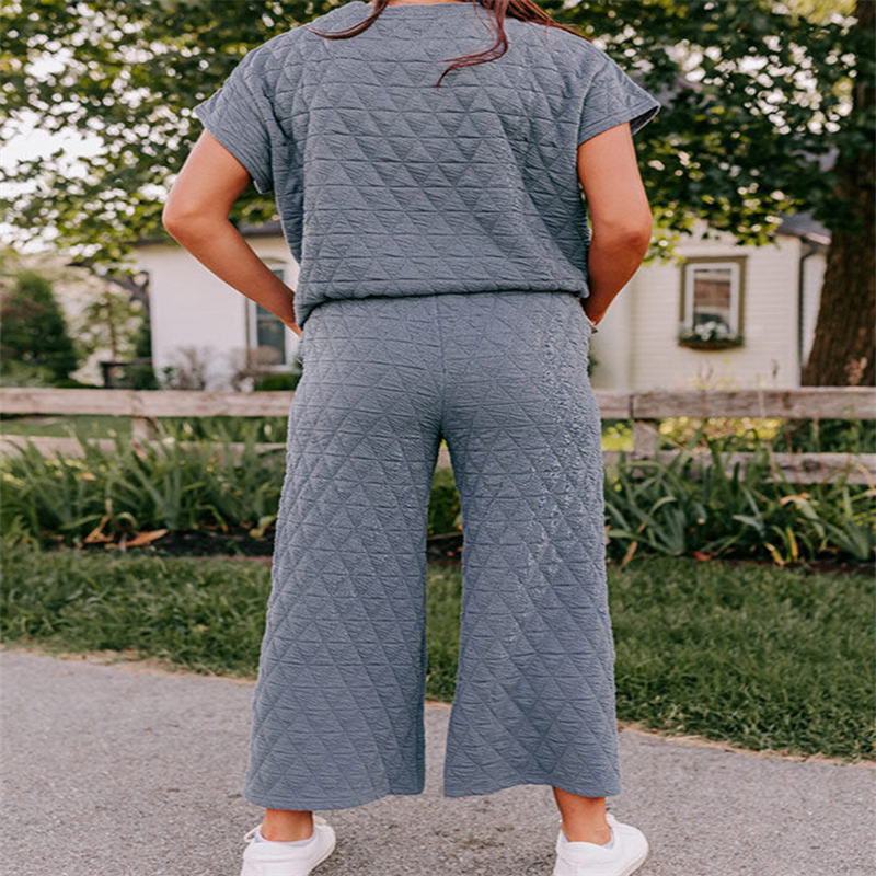 Wide-Leg Cropped Two-Piece Set, picture 8 of 10