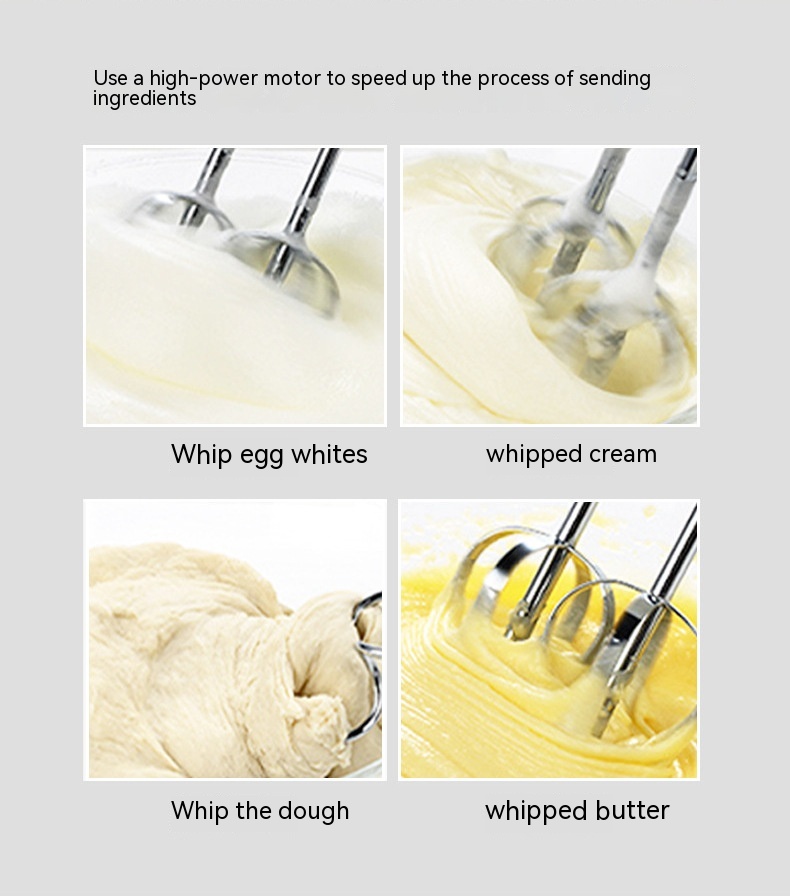 Title 3, Kitchen Electric Whisk Accessories Egg Stirring...