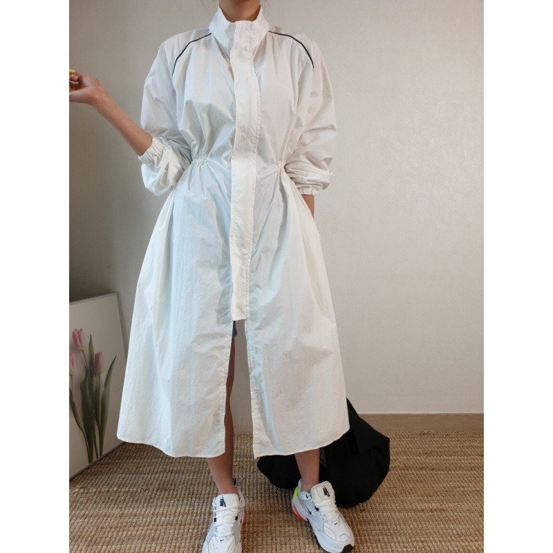 Title 6, Versatile Below The Knee Dress Long Coat