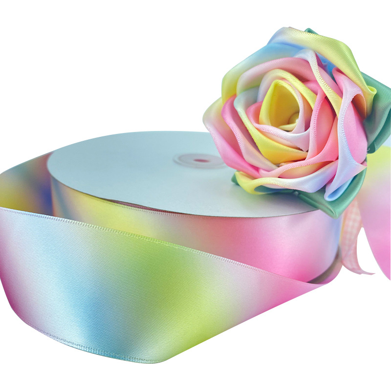 Title 2, Double-sided Bright Thickened Dacron Ribbon Chi...