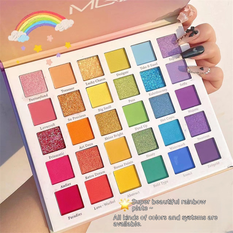 Title 5, Paleta de Sombras Skittles 30 Cores Maquiagem I...