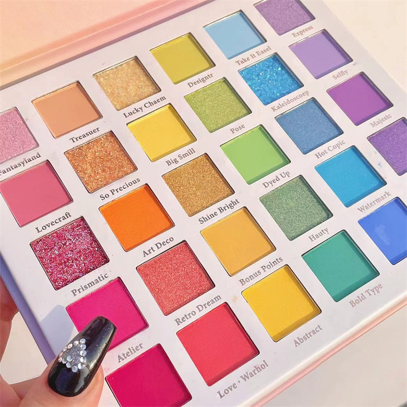 Title 6, Paleta de Sombras Skittles 30 Cores Maquiagem I...