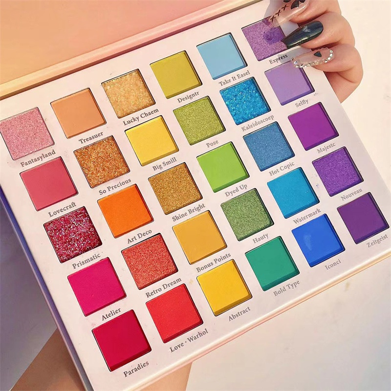 Title 7, Paleta de Sombras Skittles 30 Cores Maquiagem I...