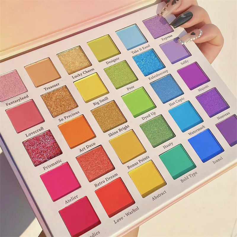 Title 8, Paleta de Sombras Skittles 30 Cores Maquiagem I...