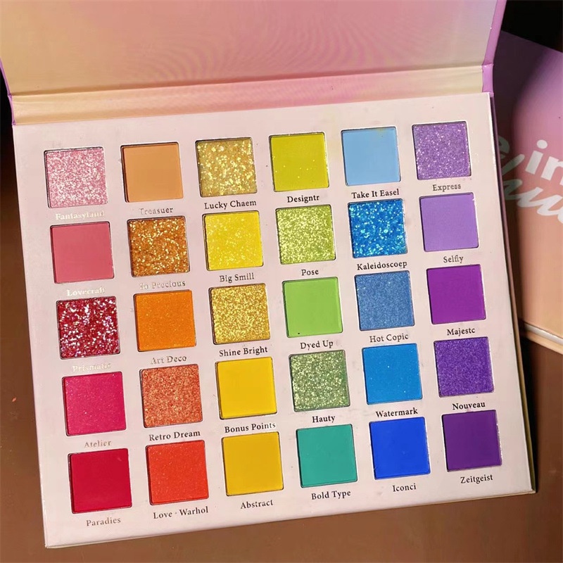 Title 21, 30 Colors Skittles Eye Shadow Children