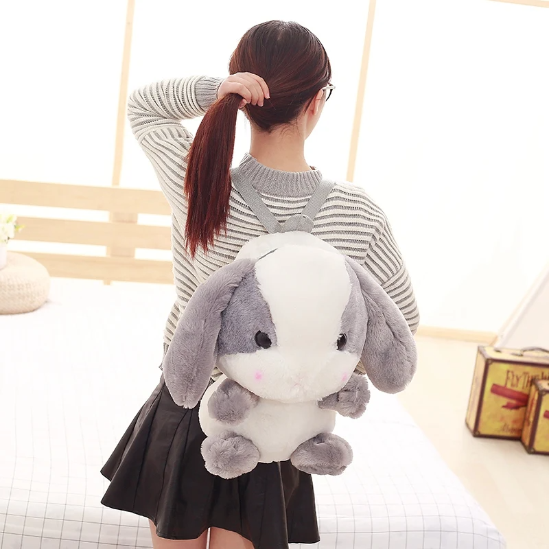 Large Bunny Backpack Plush with Long Ears (5 Colors!)